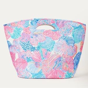 Lilly Pulitzer Cooler Tote Bag Multi Roar of the Seas NWT